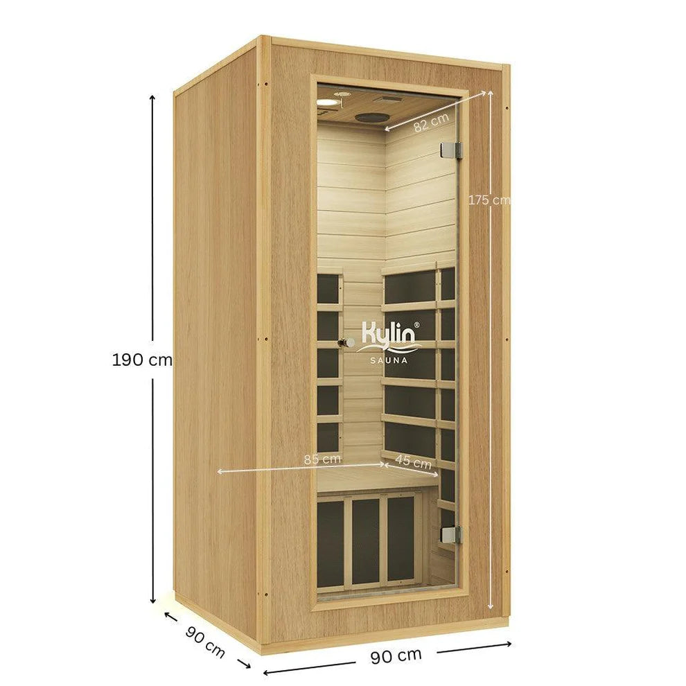 Kylin Low EMF 1 person Sauna